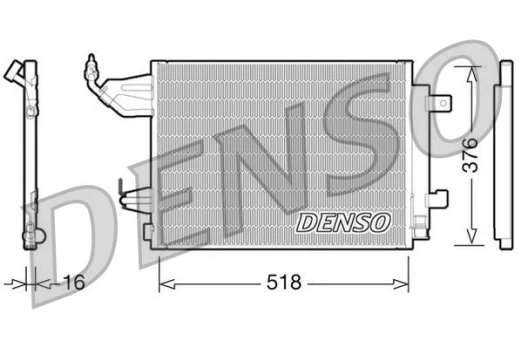 Kondensatorius, oro kondicionierius DENSO DCN16001