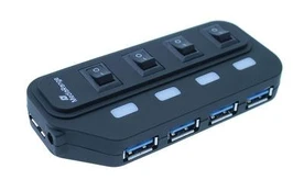 HUB USB MediaRange 4x USB-A 3.0 (MRCS505)