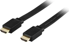 Kabelis Deltaco HDMI - HDMI 3m juoda (HDMI-1030F)