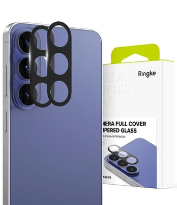 Kameros apsauga Samsung Galaxy S26 FE telefonui "Ringke Camera Full Cover 2-Pack"