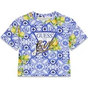 Guess Marškinėliai J6GI03 K6YW4 Mėlyna Relaxed Fit