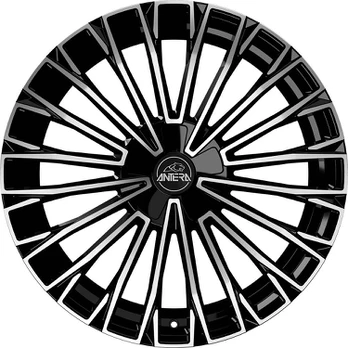 Antera A103 R20 8.5J 5x114.3 ET40 CB75 Piano Black Diamond