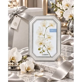 Rėmelis GED MF124SS 10x15 sidabrinis|metalinis