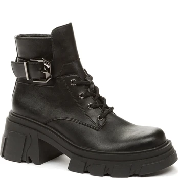 Aulinukai moterims, Juoda, Booties
