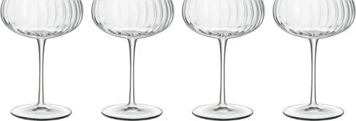 Luigi Bormioli - Optica Champagne bowl 30 cl 4 pcs.