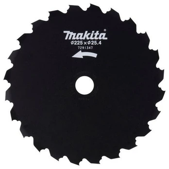 Diskas su dantimis krūmams MAKITA UR012G 225x25,4mm