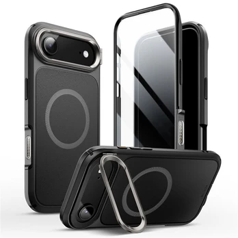 Supcase IBLSN Ares Flip Mag MagSafe Case for iPhone 17 Air - Black
