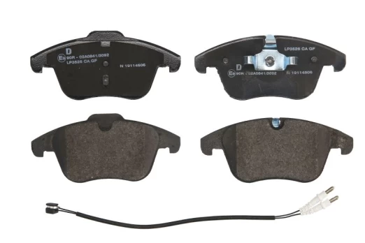 DELPHI LP3526 Brake pad set