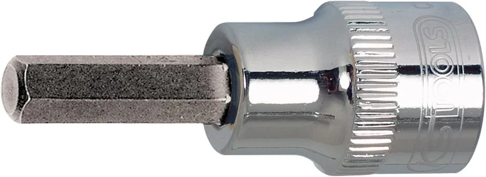 Ks tools 918.1614 1/2" chromeplus bitų lizdas šešiakampis, trumpas, 14 mm