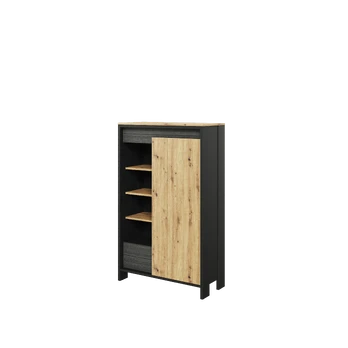 Spintelė SPOT SP4CDA, juoda/artisan ąžuolas