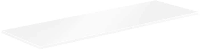 Mexen Uni vonios spintelės stalviršis, 160 cm, Baltas matt