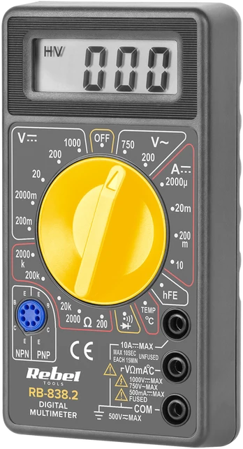 Uni-t Universalus matuoklis REBEL RB838 v.2