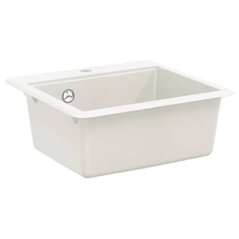 Kriauklė Balta 470 x 440 mm Granitas