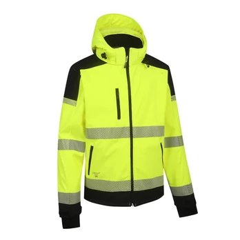 Striukė softshell Palermo geltona/juoda L, Pesso