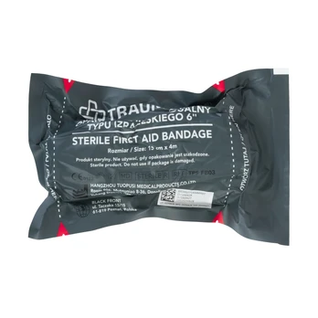 AedMax Trauma Kit 15 cm Izraelio tipo individualus tvarstis