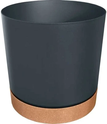 Prosperplast TOBO PM GĖČIŲ vazonas - ANTRACITAS 18cm