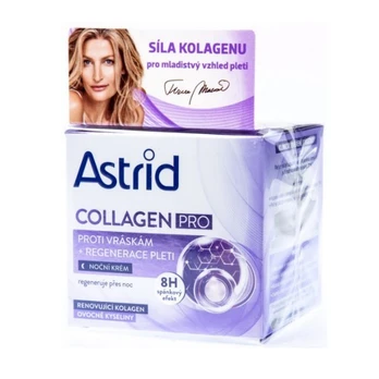 Astrid Night Skin Kreminis Collagen PRO, 50ml