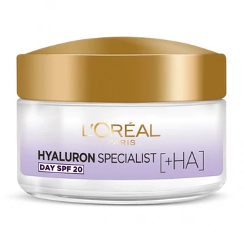 Dieninis kremas su SPF20 apsauga L'ORÉAL PARIS HYALURON SPECIALIST, 50 ml