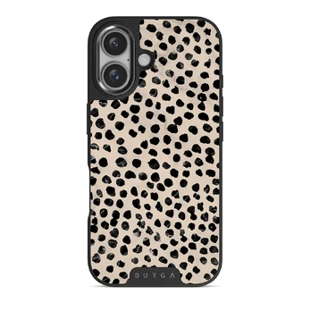 Almond Latte - Cute iPhone 16 Case, Elite Dark (MagSafe) / Gunmetal