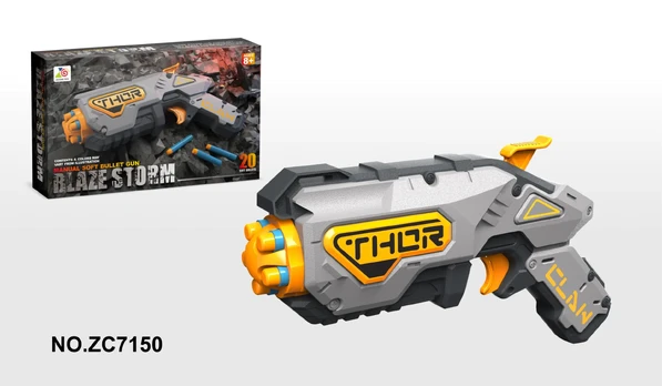 „Blaze Storm Little Gun Sidabras“.