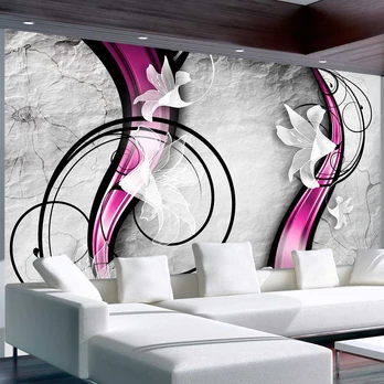 Artgeist Fototapetas - Dance with Lilies