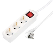 Hama Power Strip, 3 lizdai, 1,4 m, baltas - Ilgiklis