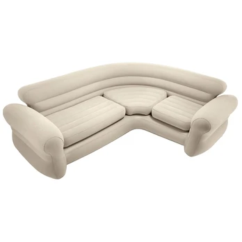 Intex pripučiama kampinė sofa, 257x203x76 cm 68575NP