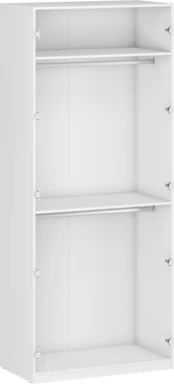 Spinta Flex K4, balta, 100 cm x 54 cm x 238 cm kaina