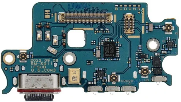 Dėklas Oem Charging board for SAMSUNG S23 S911F/B 1:1 ORG