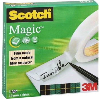Scotch Taśma biurowa Magic 19mm/66m matowa