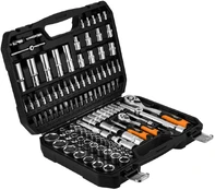 Neo Tools Rinkinys kluczy 110 dalys 1/2",1/4", satynowy kaina