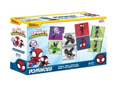 Domino žaidimas su Spidey ir draugais