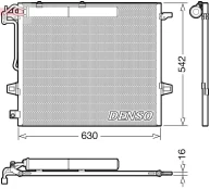 DENSO DCN17057 Air conditioning condenser kaina