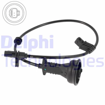 Jutiklis, rato greitis DELPHI SS21154-12B1
