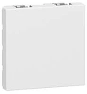 Legrand Blindabdeckung Mosaic 2-mod.ultrws.