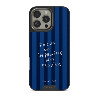 Focus On - iPhone 16 Pro Case, Elite Dark (MagSafe) / Gunmetal