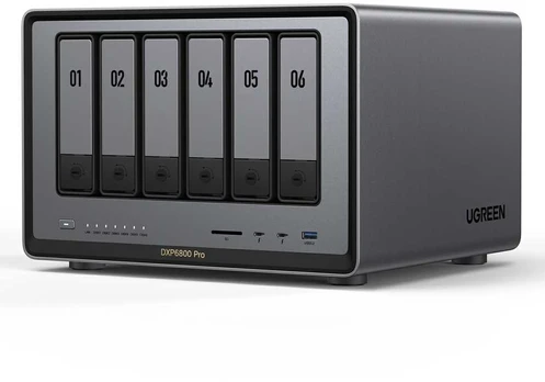 Serveris UGREEN NASync DXP6800 Pro NAS System 6-Bay