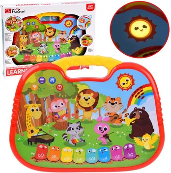 Educational interactive organ with animals, sounds, melodies ZA5955
