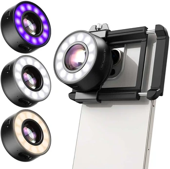 Obiektyw makro jubilerski 120x LED Apexel MS120
