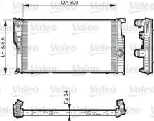 Variklio radiatorius VALEO VAL735612 kaina