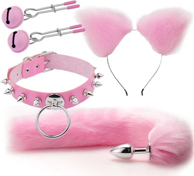 BDSM žaidimų rinkinys Cat Cosplay