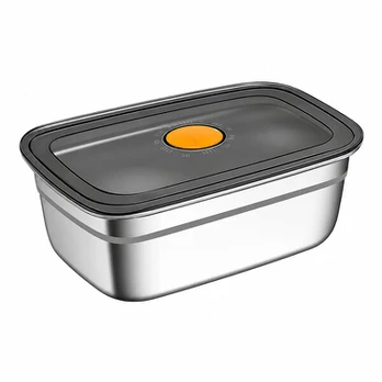 Bento dėžutės, nerūdijančio plieno, 6 vnt.