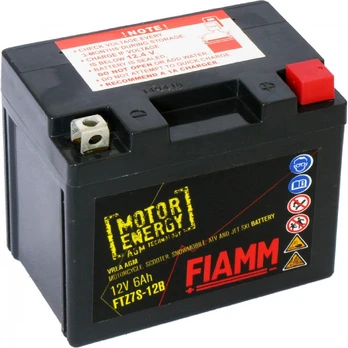 Motociklų akumuliatorius Fiamm, 12 V, 9 Ah, 100 A