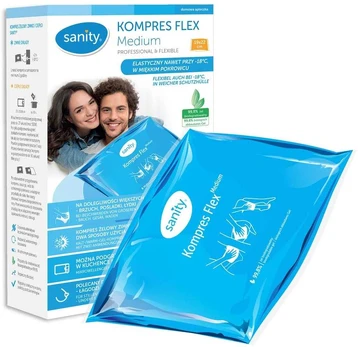 Sanity Kompresas Flex MEDIUM 19×22 cm