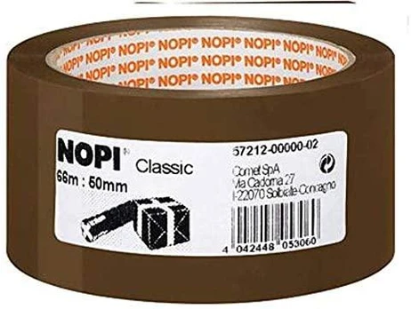 tesa NOPI Pack Classic 66m 50mm braun
