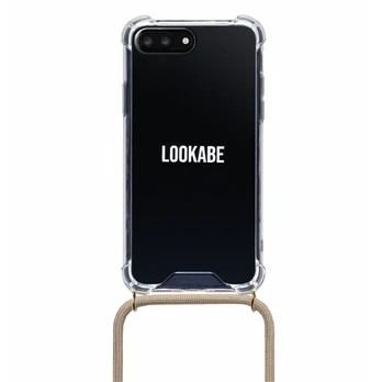 Lookabe Necklace iPhone 7/8+ auksinis nude loo007