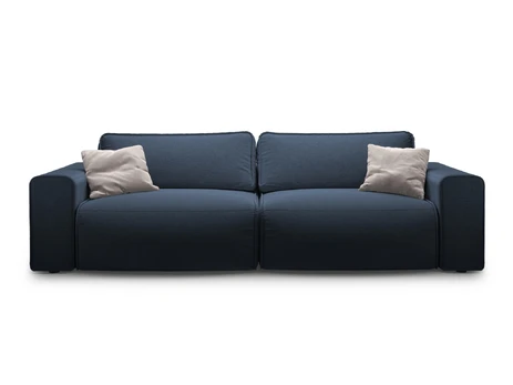 Sofa With Bed Function And Box, "Victor", 3 Seats, 246x100x83, Royal Blue