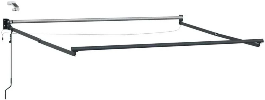 Electric Awning Frame with LED and Wind Sensor 3 x 2 m