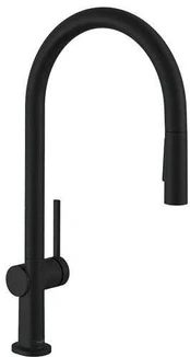 Hansgrohe Køk.arm Talis M54 210 m.sort sBox udtr2j