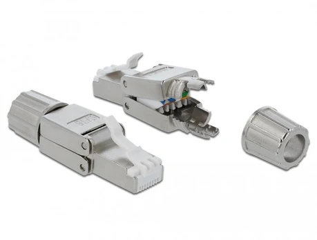 Delock RJ45 Stecker Cat6 STP werkzeugfrei